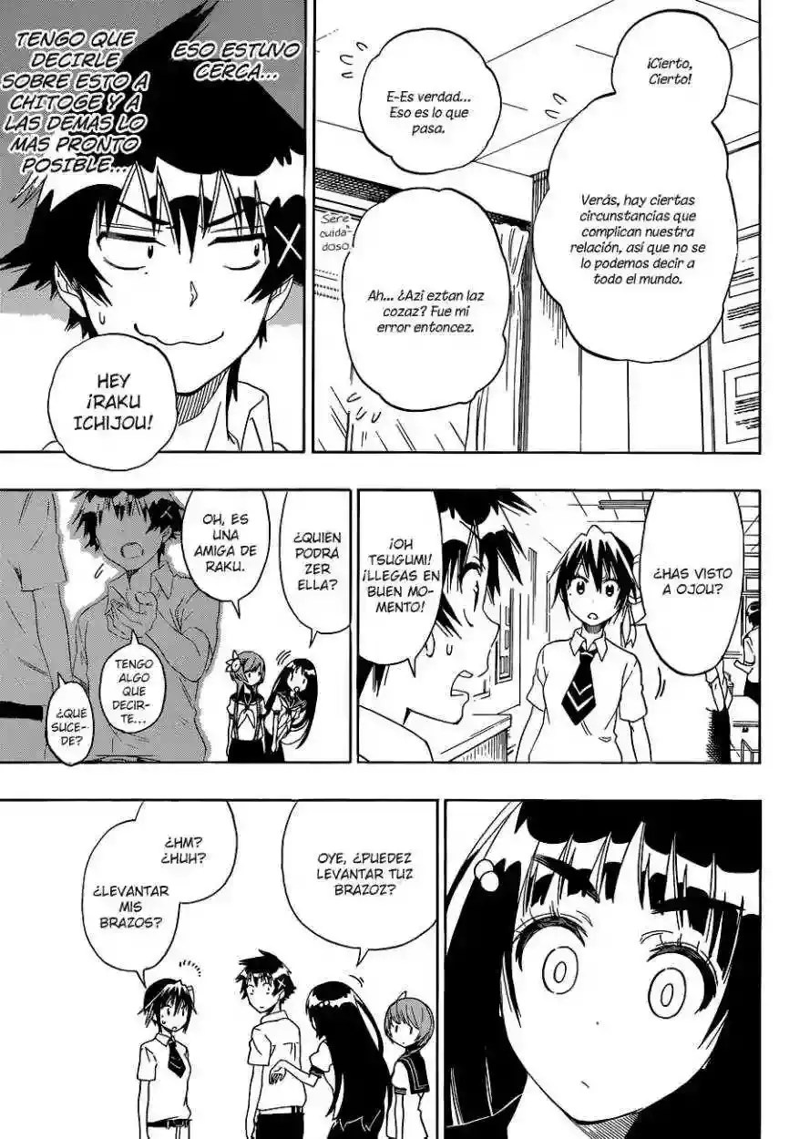 Nisekoi capítulo 96, página 7