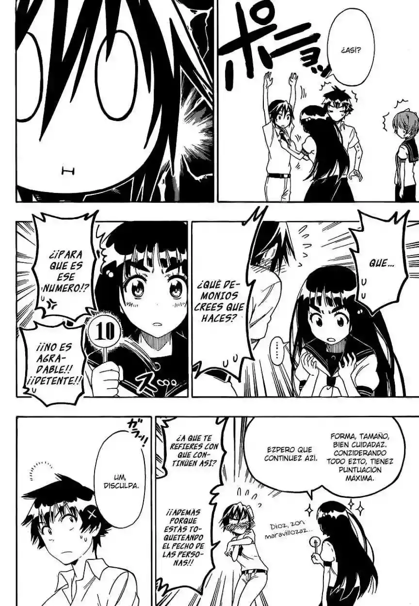 Nisekoi capítulo 96, página 8