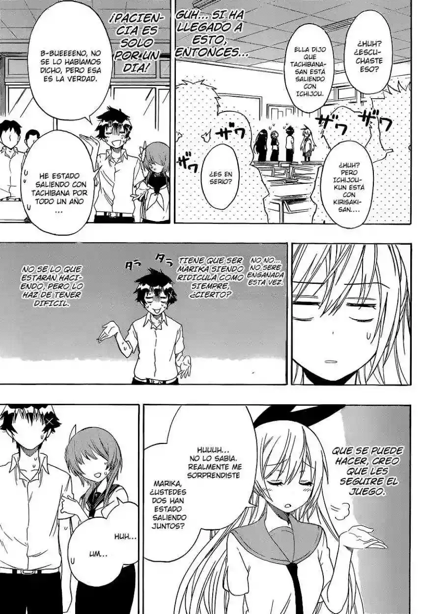 Nisekoi capítulo 96, página 11