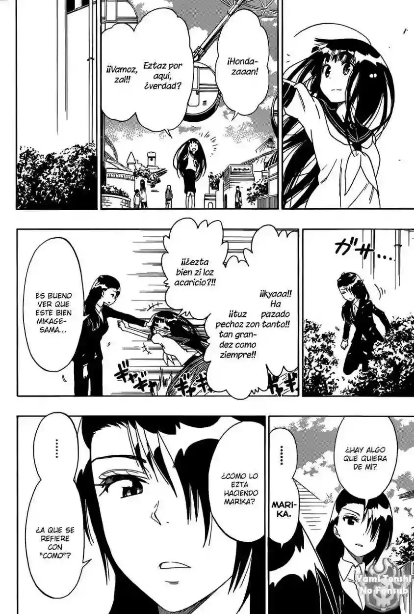 Nisekoi capítulo 97, página 8