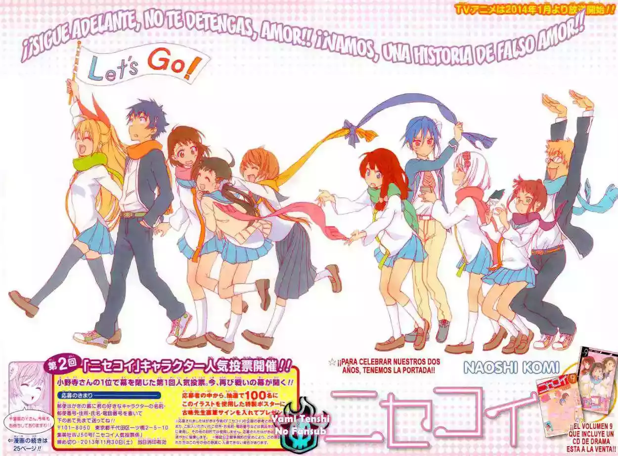 Nisekoi capítulo 98, página 5