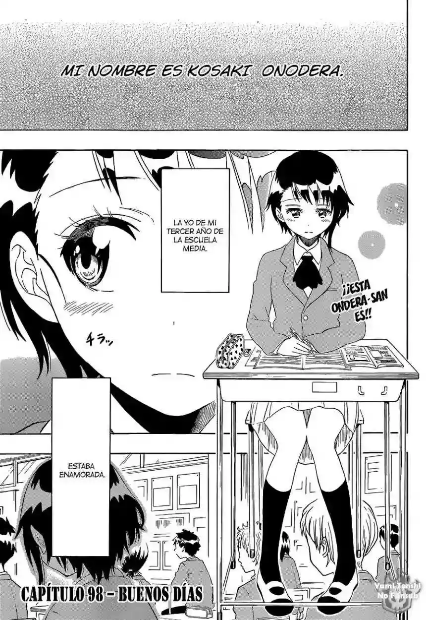 Nisekoi capítulo 98, página 6