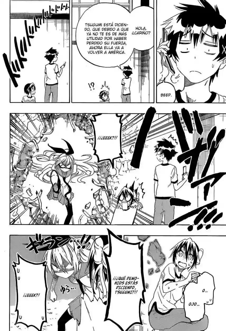 Nisekoi capítulo 99, página 16