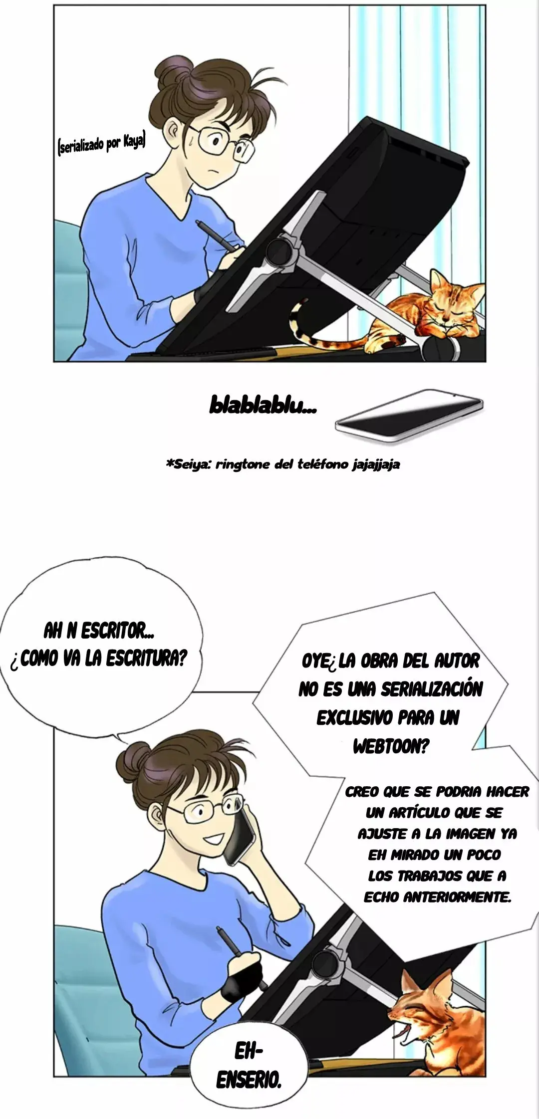 ¡Esta bien, Es sola una broma! capítulo 1, página 3