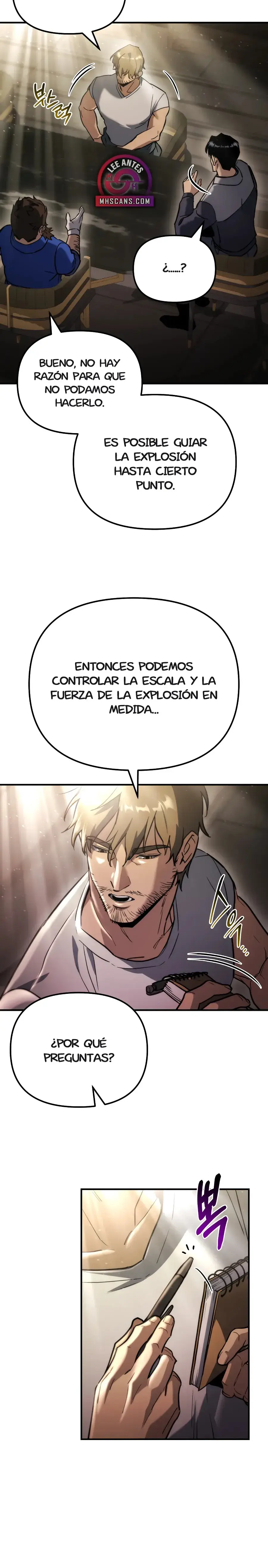 Oculto el centro de logística en el apocalipsis capítulo 71, página 8