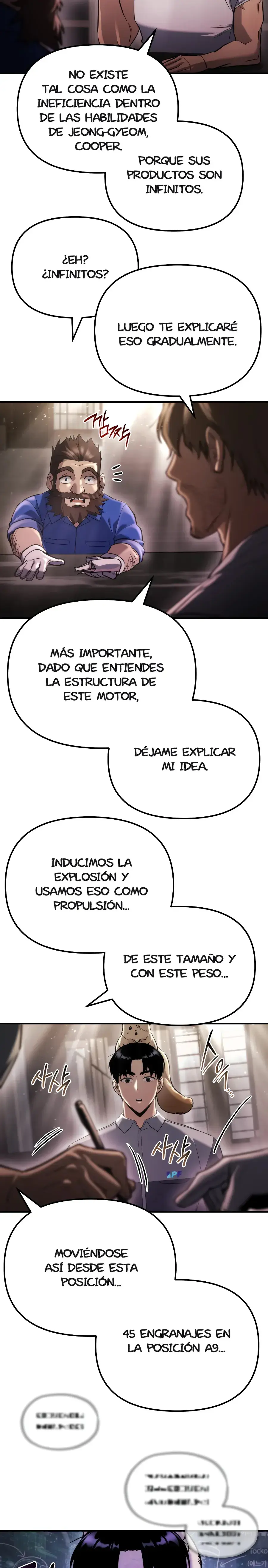 Oculto el centro de logística en el apocalipsis capítulo 71, página 11