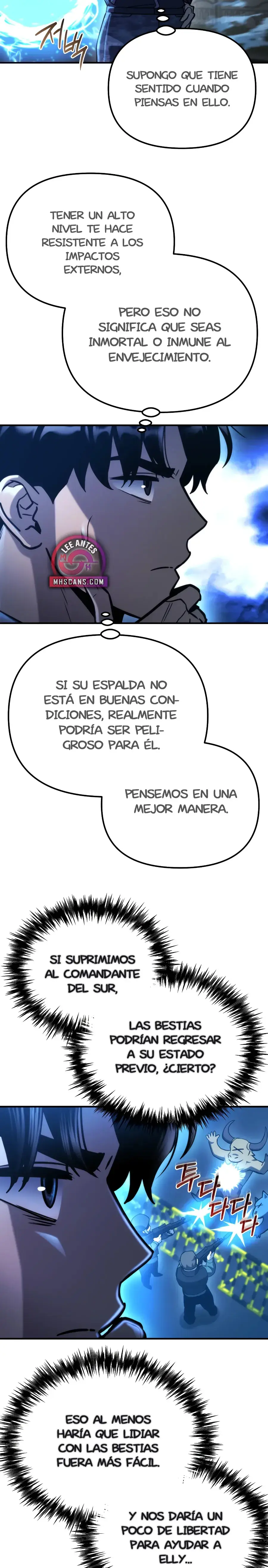 Oculto el centro de logística en el apocalipsis capítulo 73, página 18
