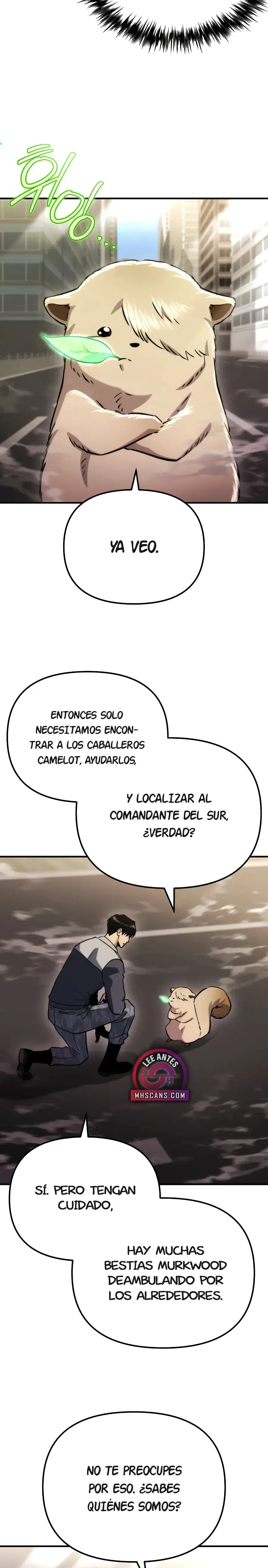 Oculto el centro de logística en el apocalipsis capítulo 73, página 19