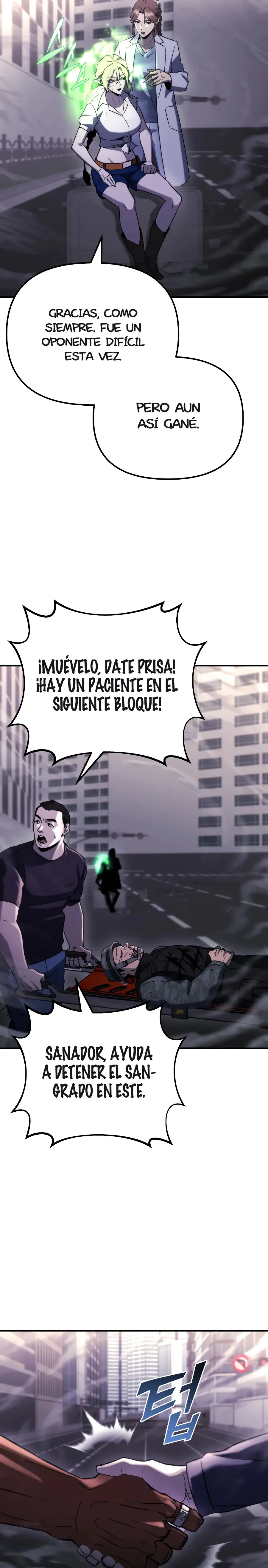 Oculto el centro de logística en el apocalipsis capítulo 74, página 25