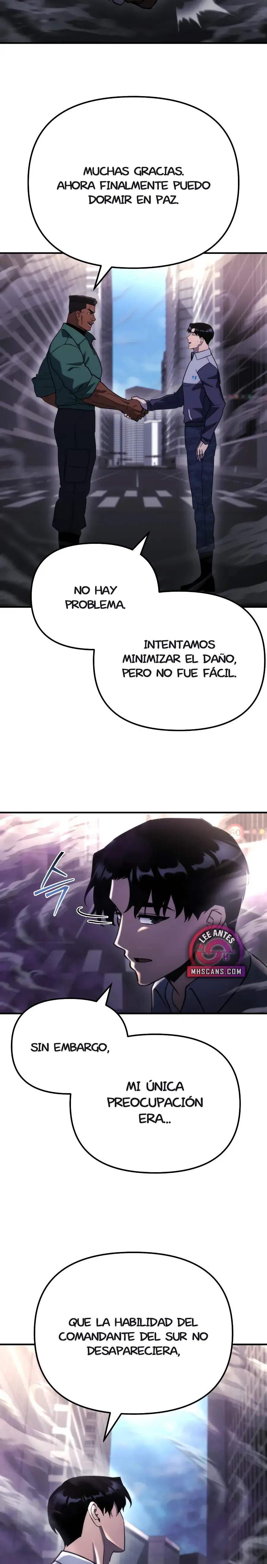Oculto el centro de logística en el apocalipsis capítulo 74, página 26