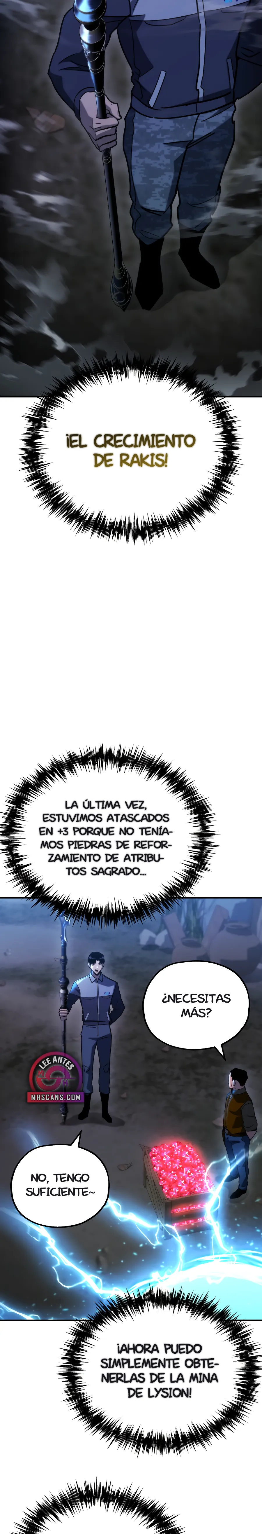 Oculto el centro de logística en el apocalipsis capítulo 75, página 27