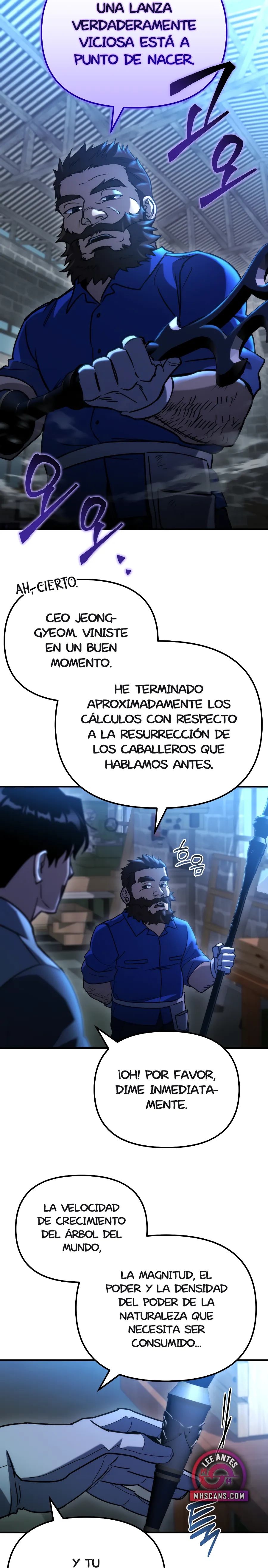 Oculto el centro de logística en el apocalipsis capítulo 75, página 29