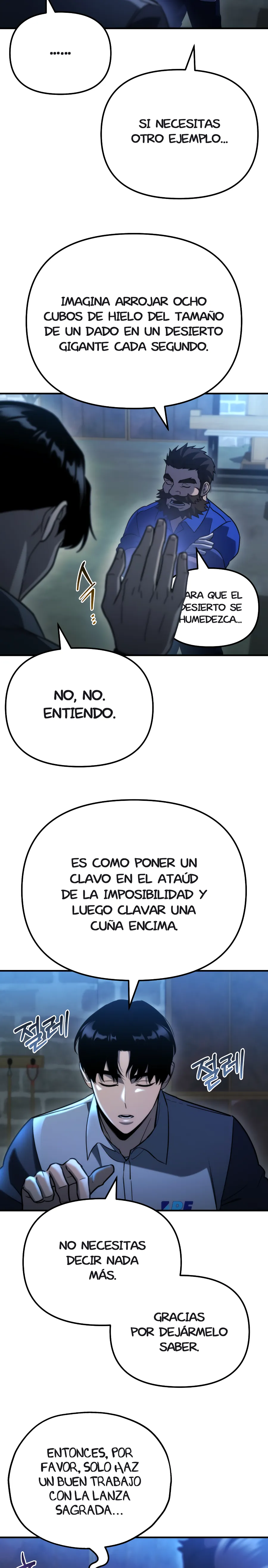 Oculto el centro de logística en el apocalipsis capítulo 75, página 34