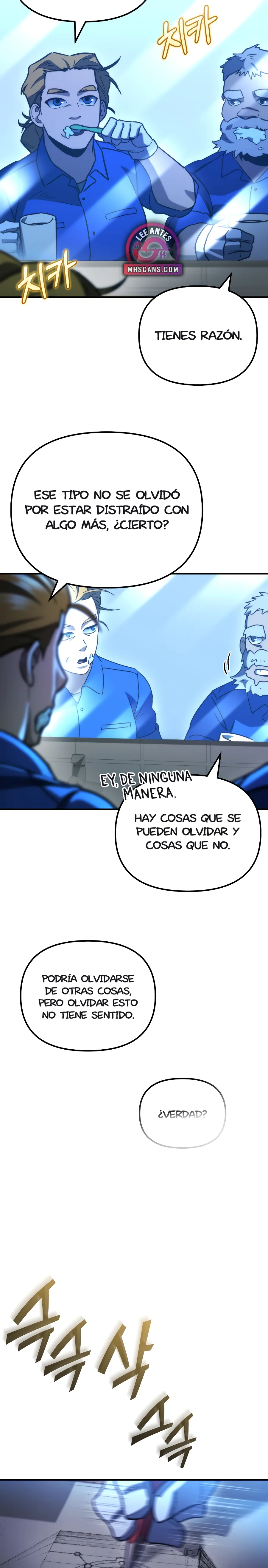 Oculto el centro de logística en el apocalipsis capítulo 75, página 38