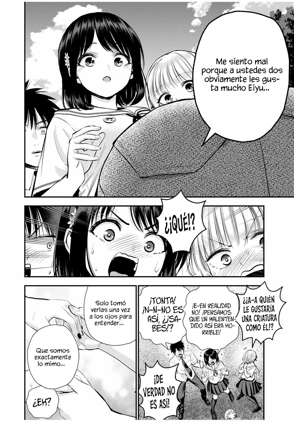 Osananajimi toha rabu kome ni ha nai capítulo 101, página 14