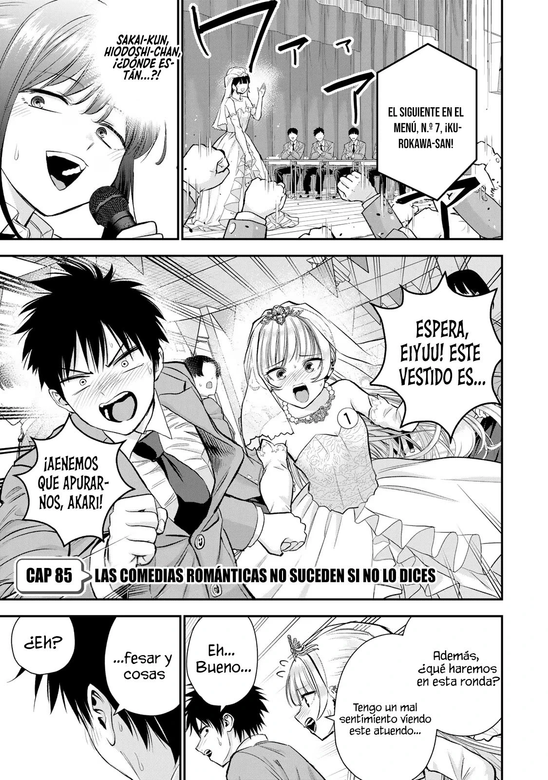 Osananajimi toha rabu kome ni ha nai capítulo 85, página 3