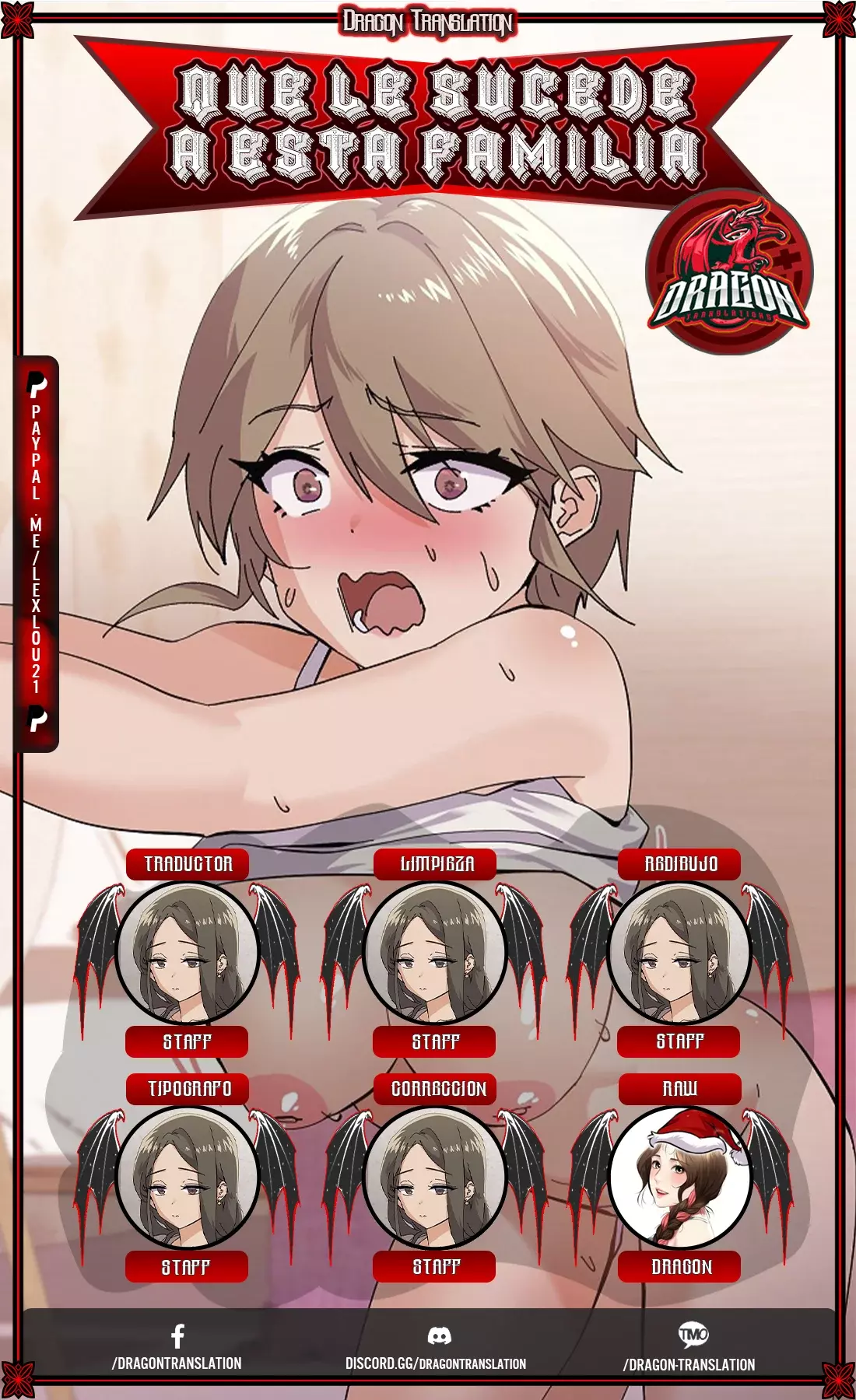 ¿Que le sucede a esta familia? capítulo 79, página 1
