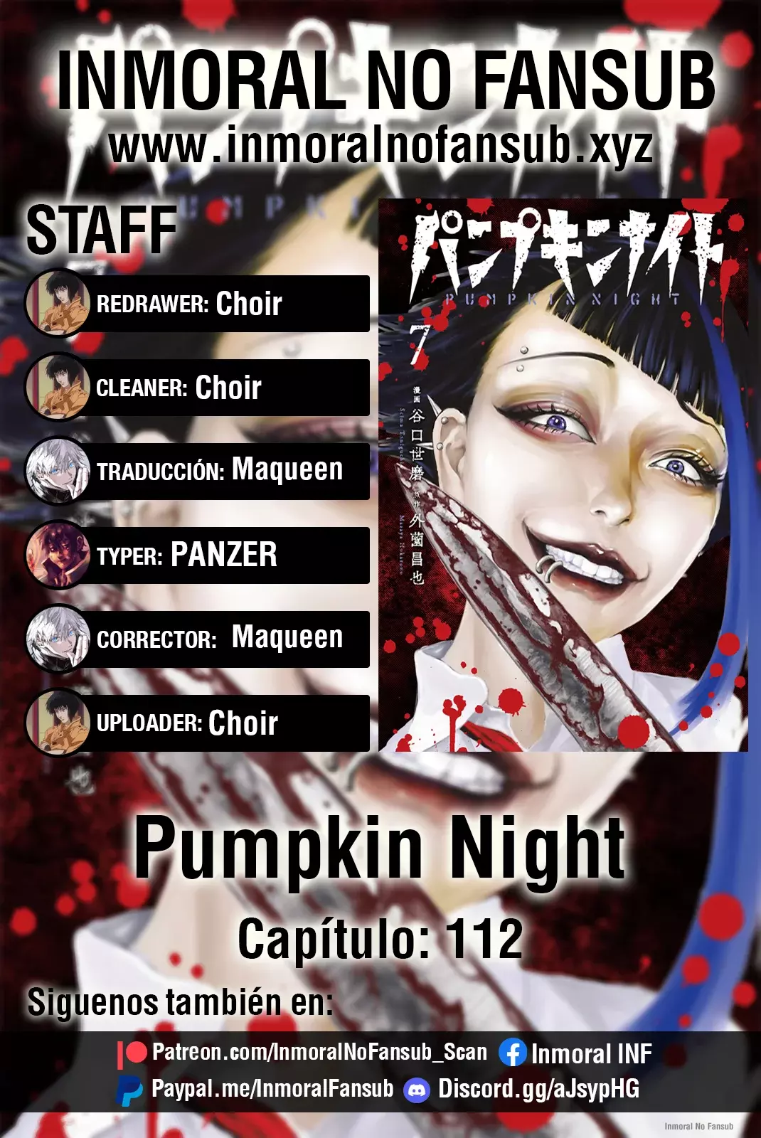 Pumpkin Night capítulo 112, página 1