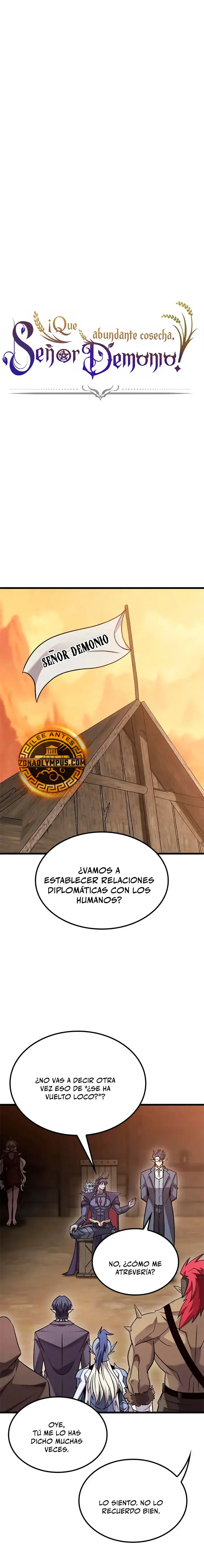 ¡Que abundante cosecha, señor demonio! capítulo 52, página 1