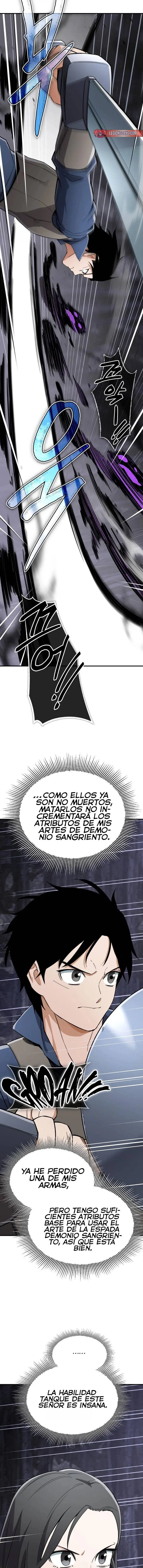 Reencarnación del demonio sangriento: La prueba del tanque maldito. capítulo 55, página 9