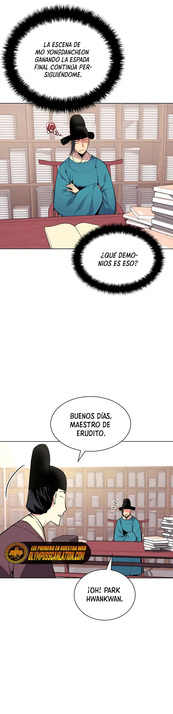 Registros del Espadachín Erudito capítulo 3, página 39