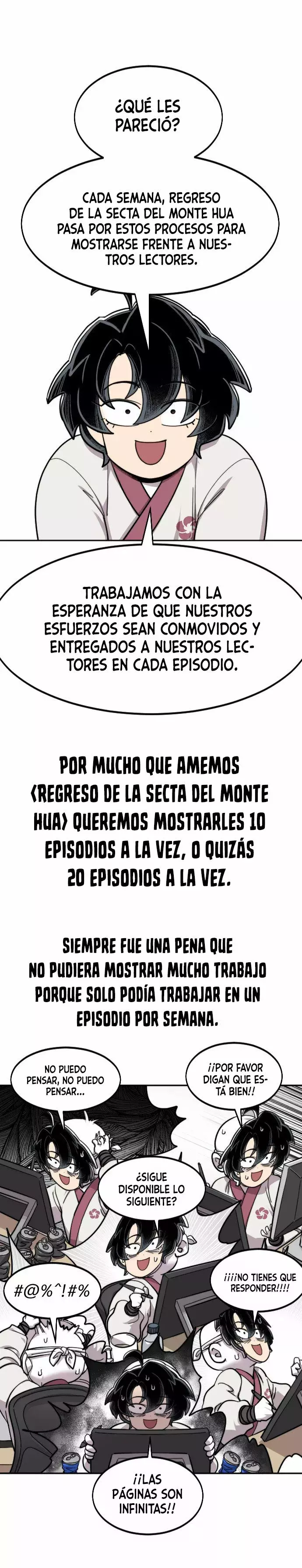 Regreso de la Secta del Monte Hua capítulo 72.5, página 29