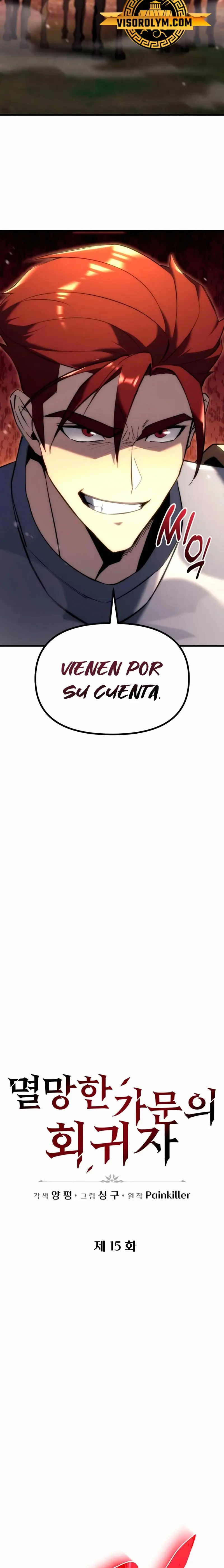 Regresor de la familia caída capítulo 15, página 13
