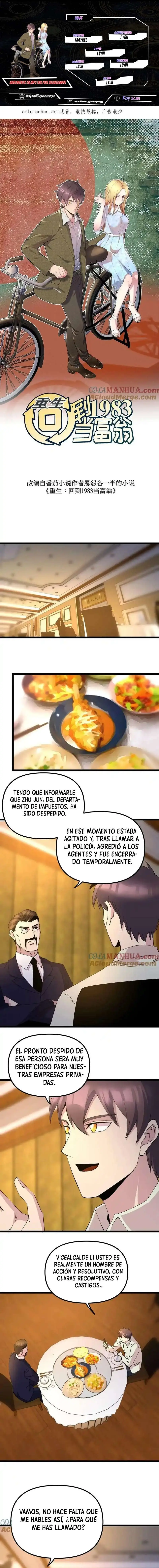 Renacimiento: volver a 1983 para ser millonario capítulo 280, página 1
