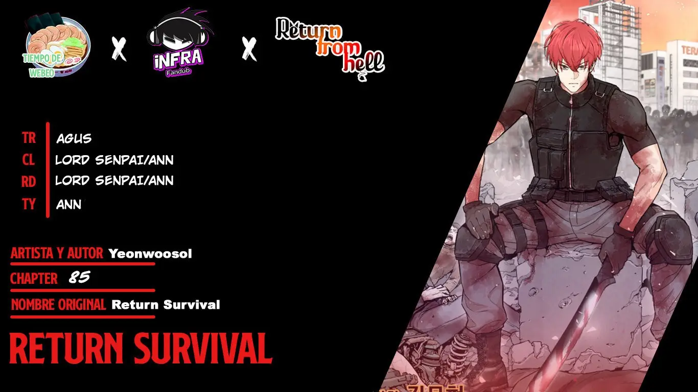 Return Survival capítulo 85, página 1