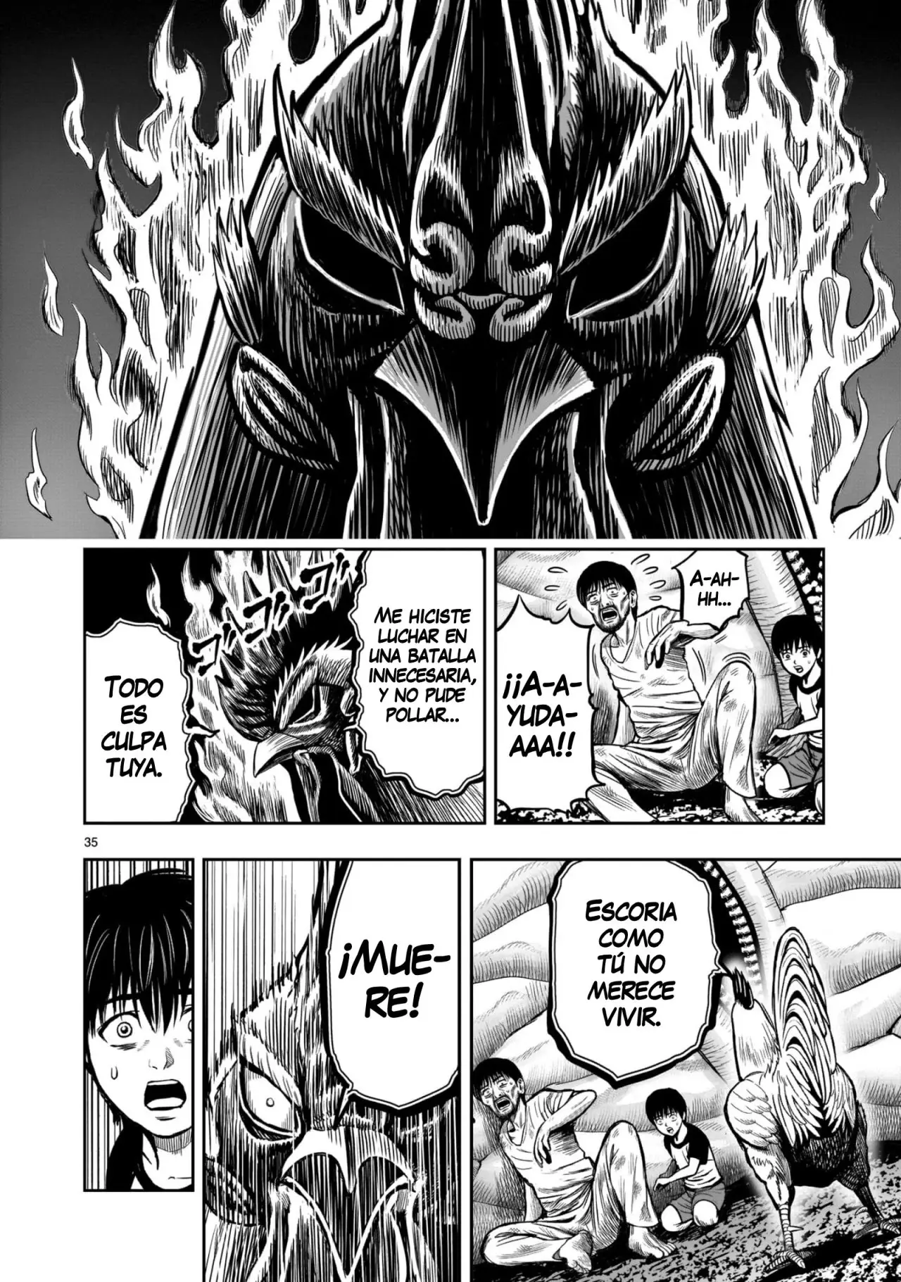 Rooster Fighter capítulo 10, página 35