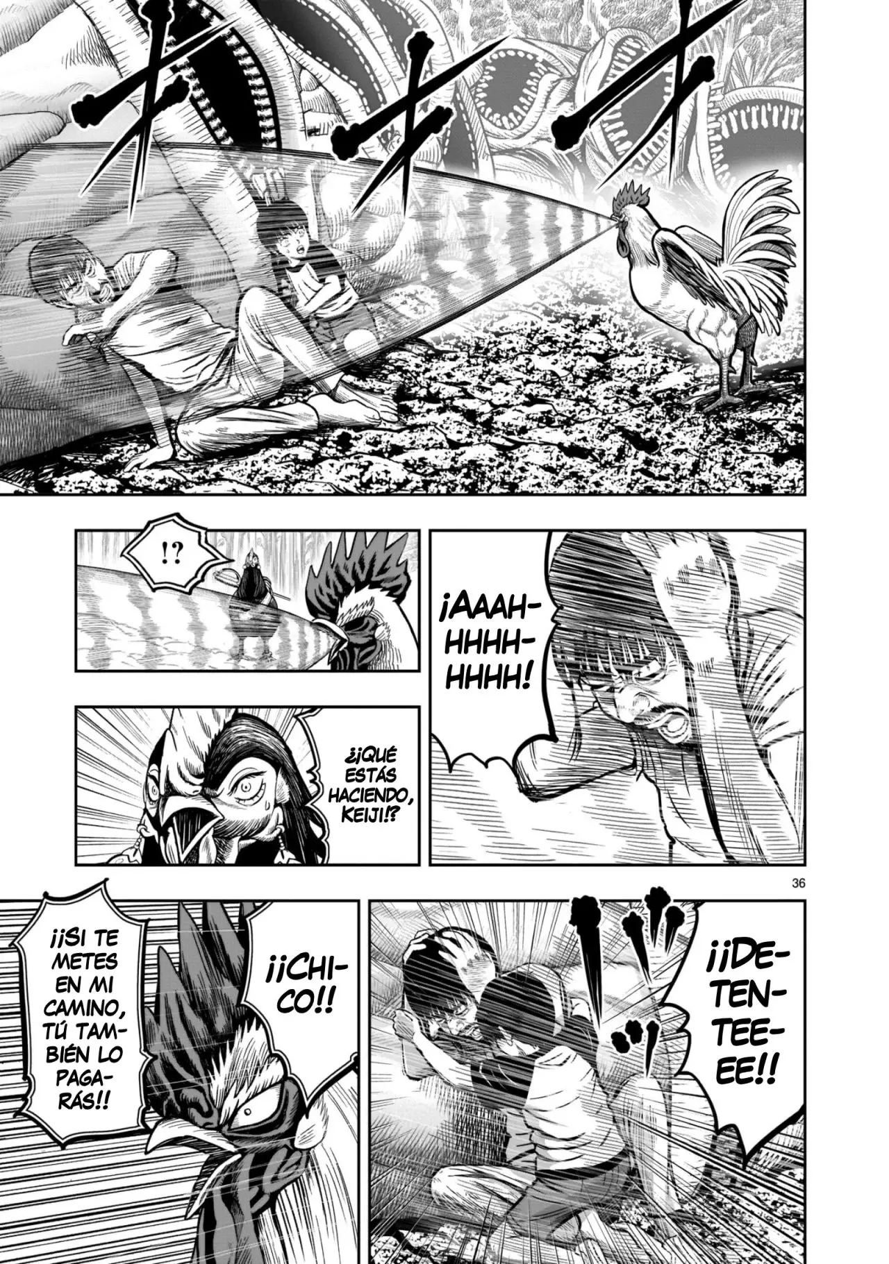 Rooster Fighter capítulo 10, página 36