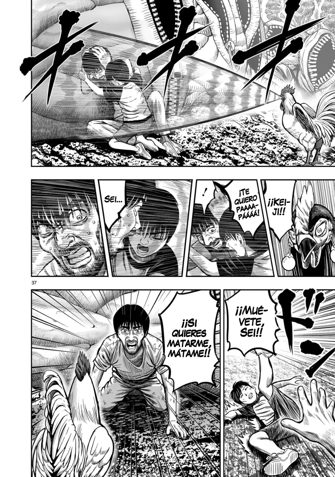 Rooster Fighter capítulo 10, página 37