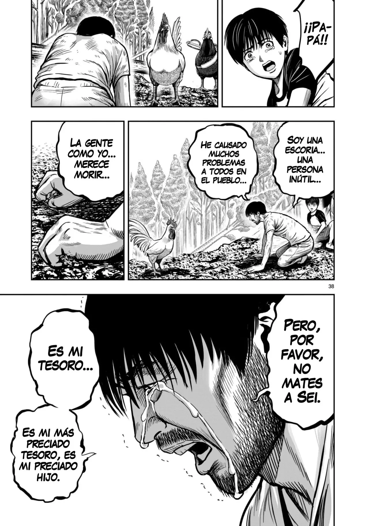 Rooster Fighter capítulo 10, página 38