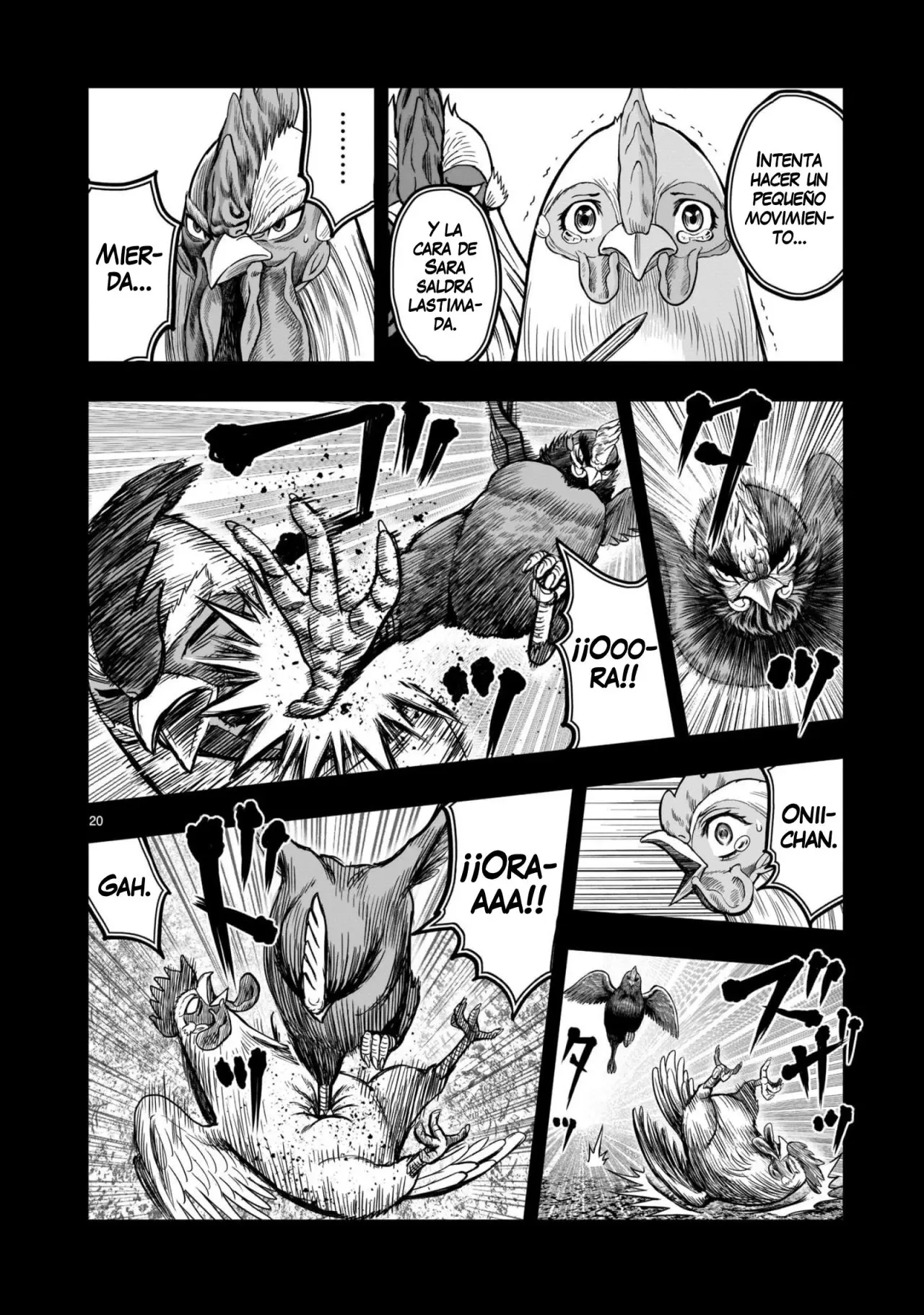 Rooster Fighter capítulo 11, página 21