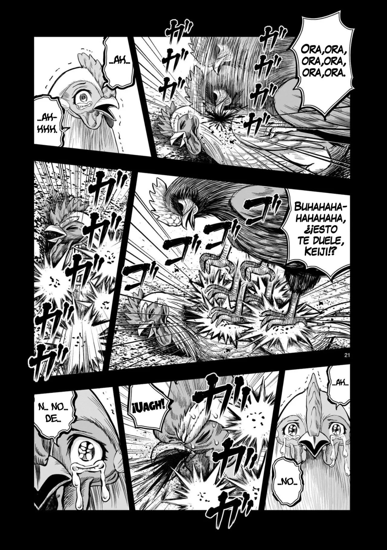 Rooster Fighter capítulo 11, página 22