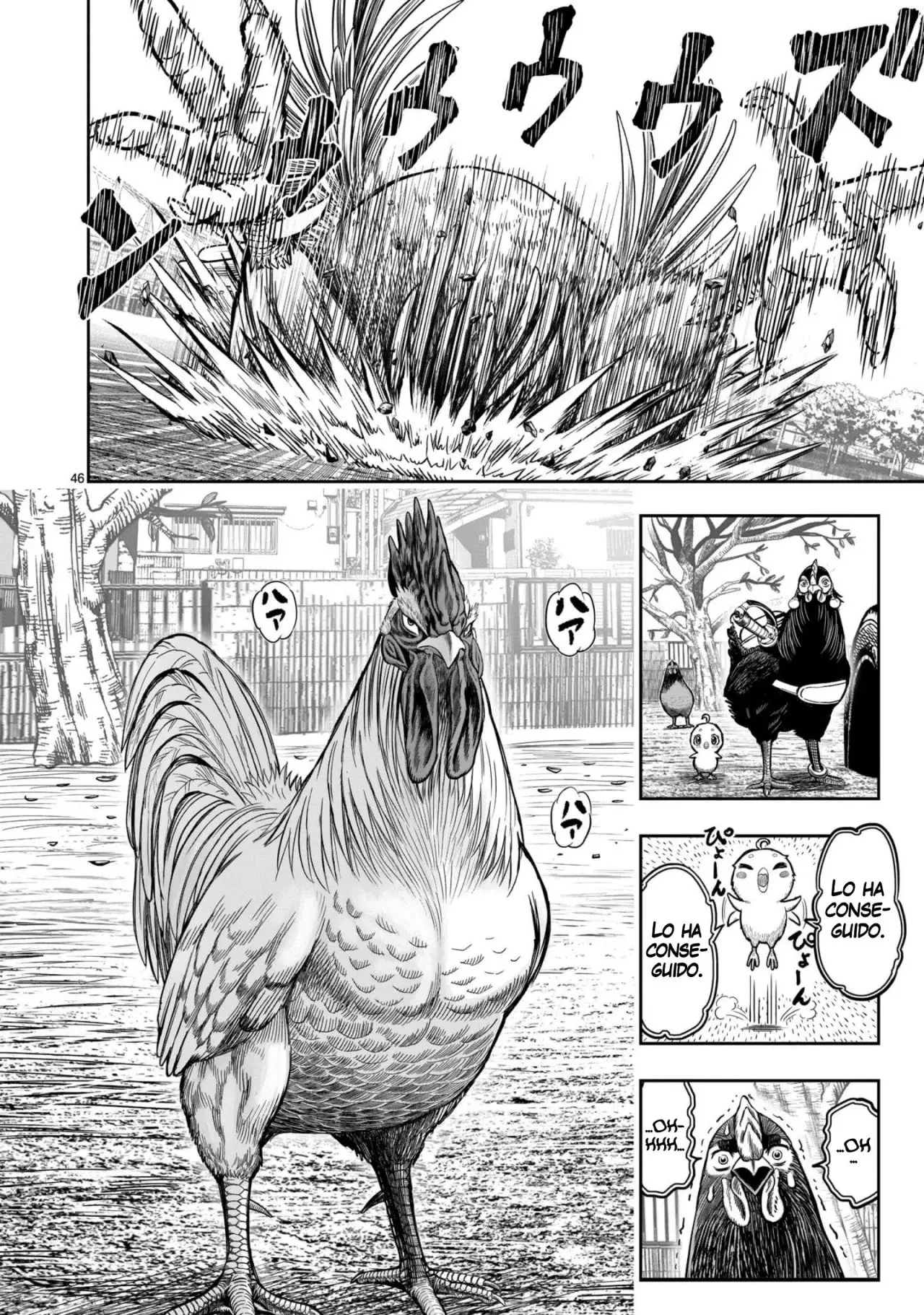 Rooster Fighter capítulo 11, página 47