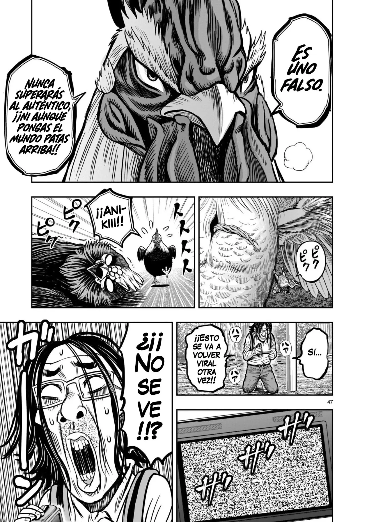 Rooster Fighter capítulo 11, página 48