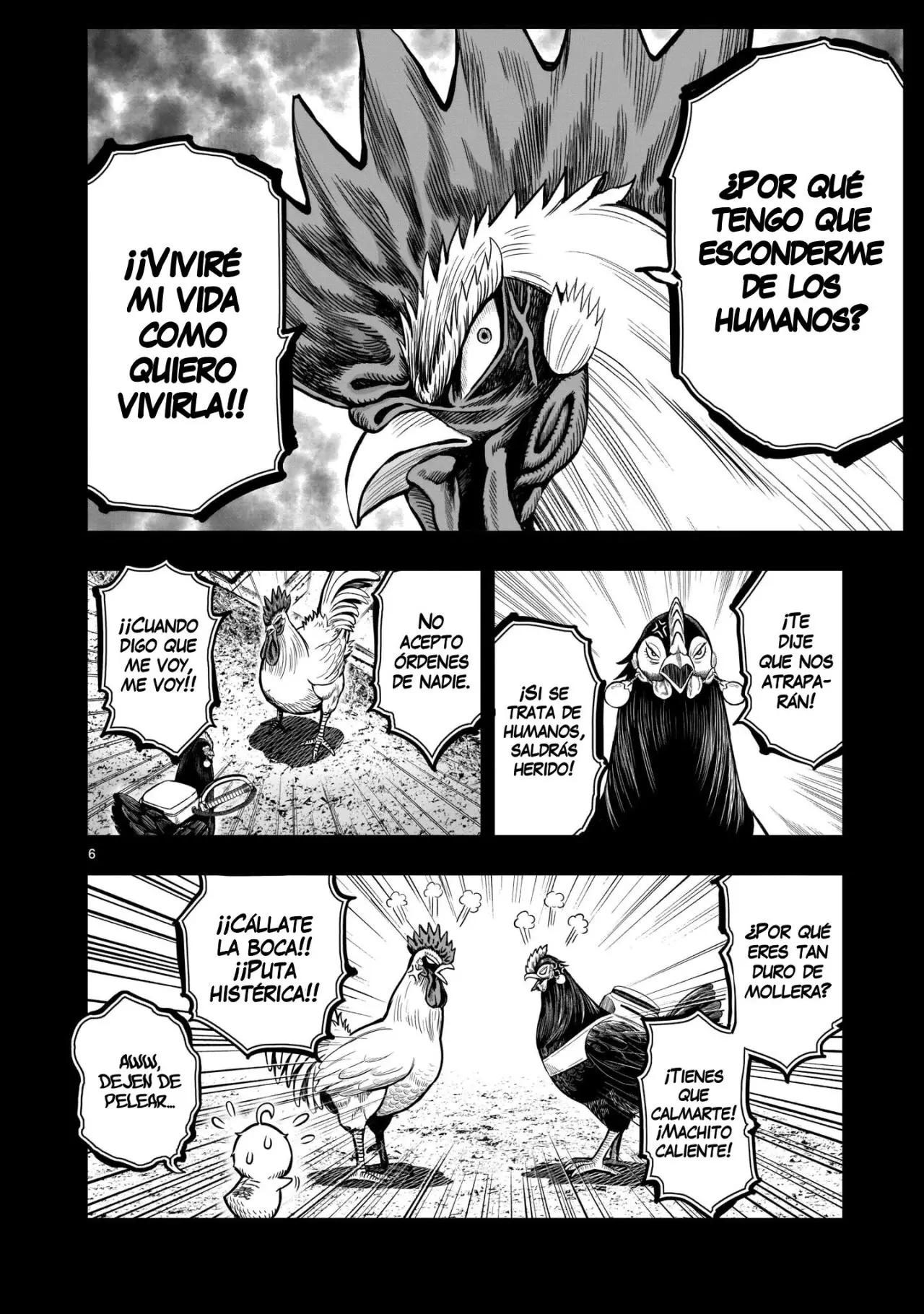 Rooster Fighter capítulo 12, página 8