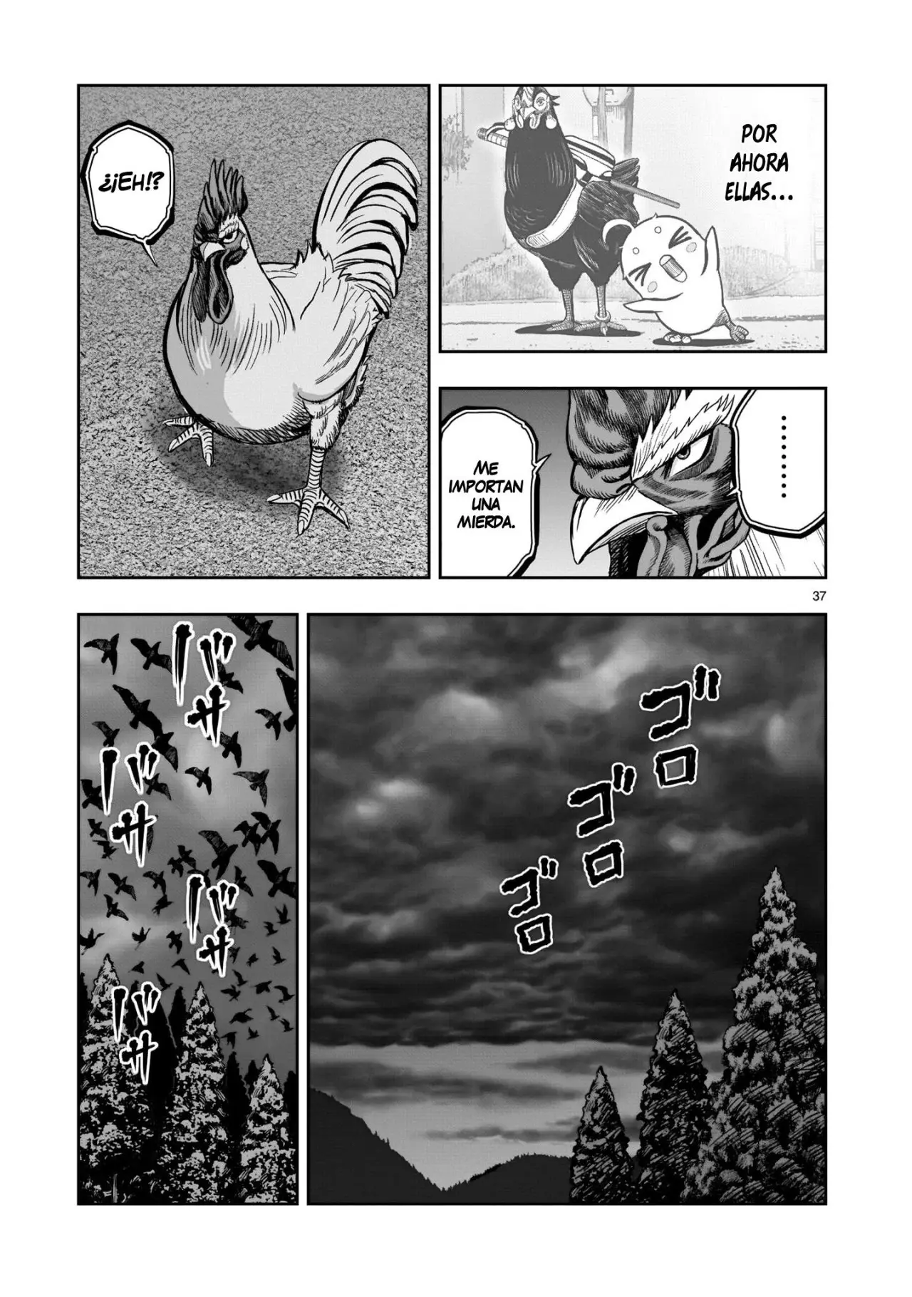 Rooster Fighter capítulo 12, página 38