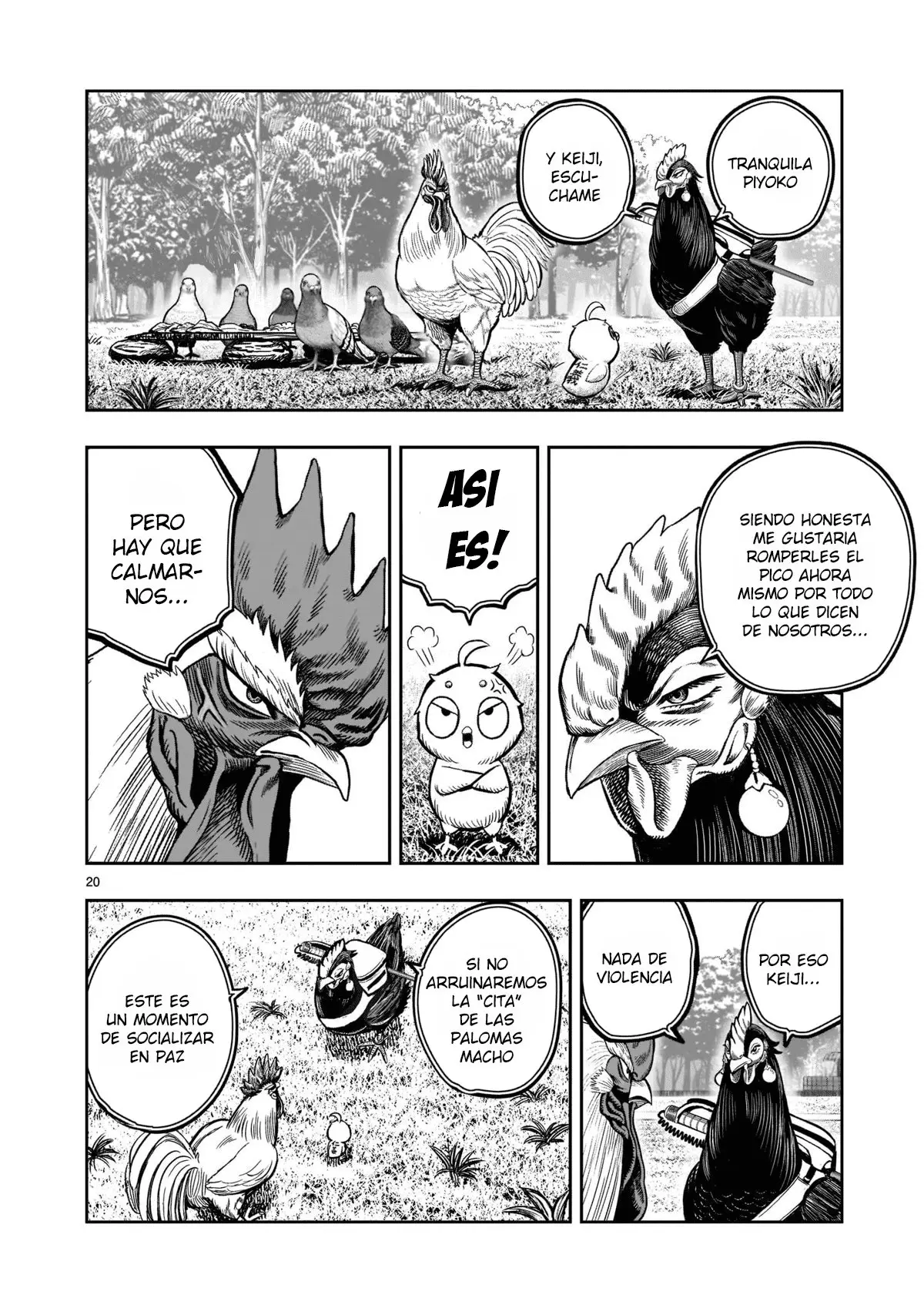 Rooster Fighter capítulo 17, página 22