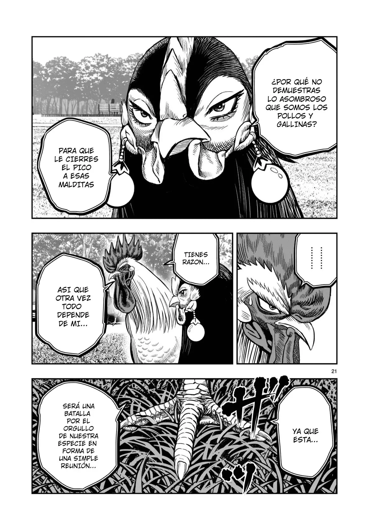Rooster Fighter capítulo 17, página 23