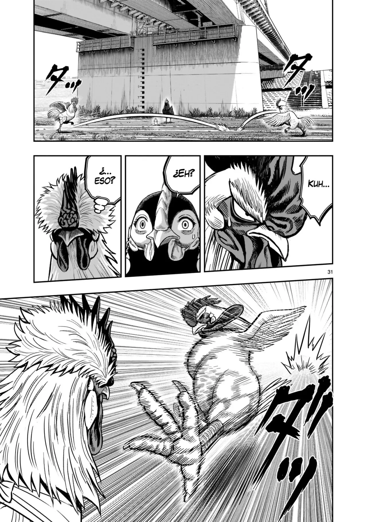 Rooster Fighter capítulo 19, página 32