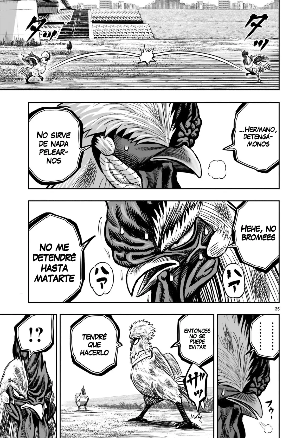 Rooster Fighter capítulo 19, página 36