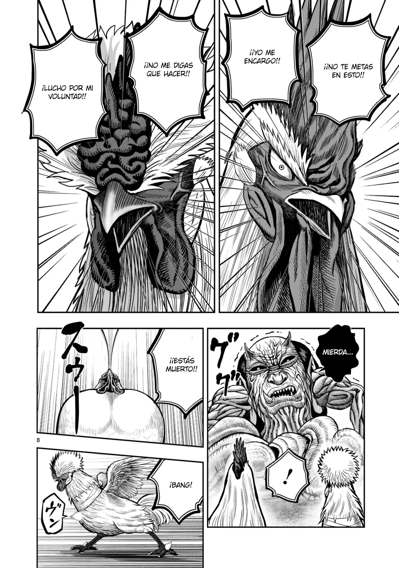 Rooster Fighter capítulo 21, página 9