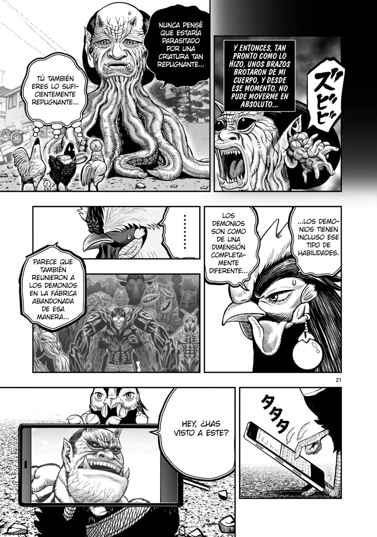 Rooster Fighter capítulo 21, página 22