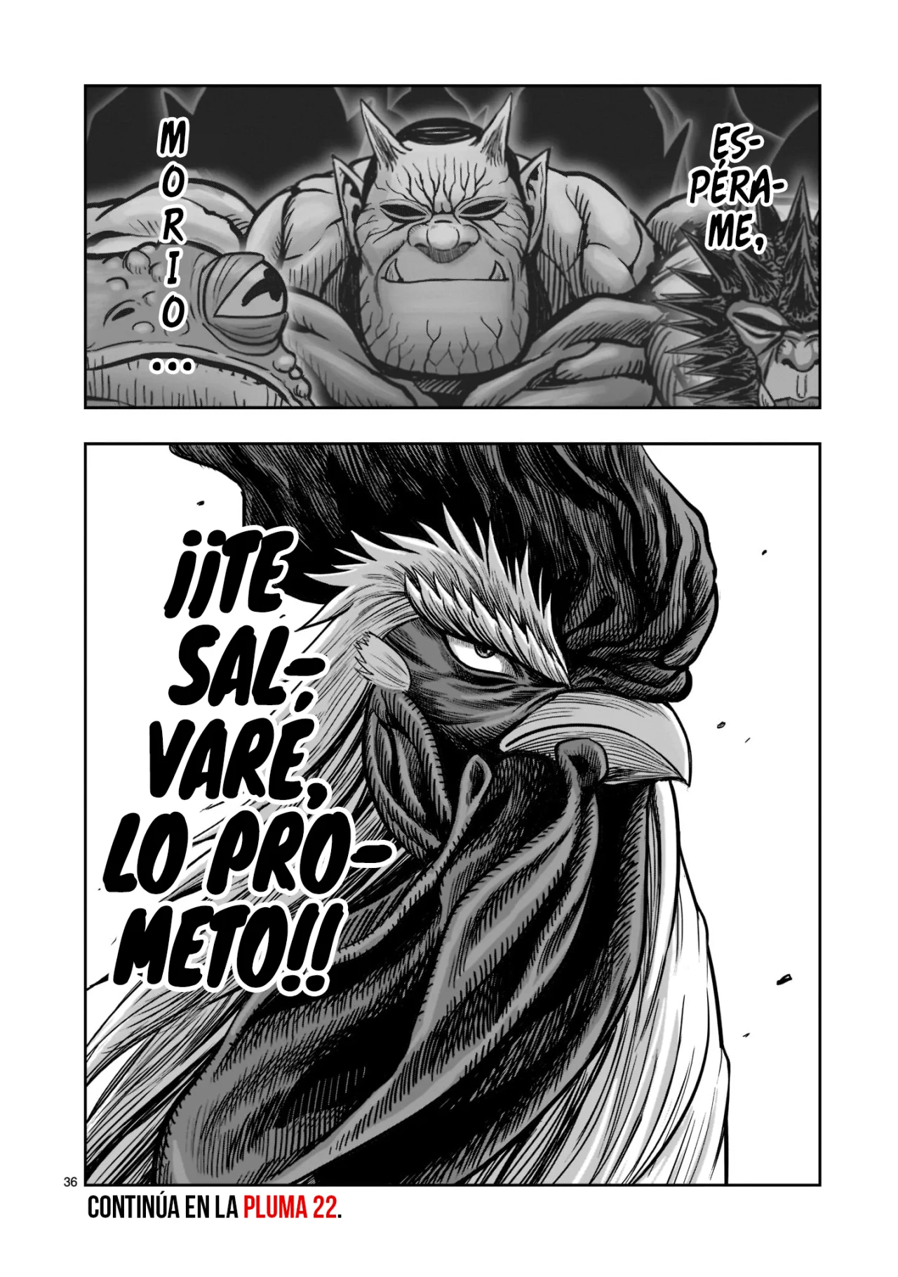 Rooster Fighter capítulo 21, página 37