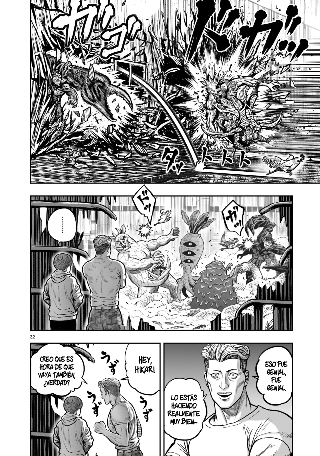 Rooster Fighter capítulo 22, página 32