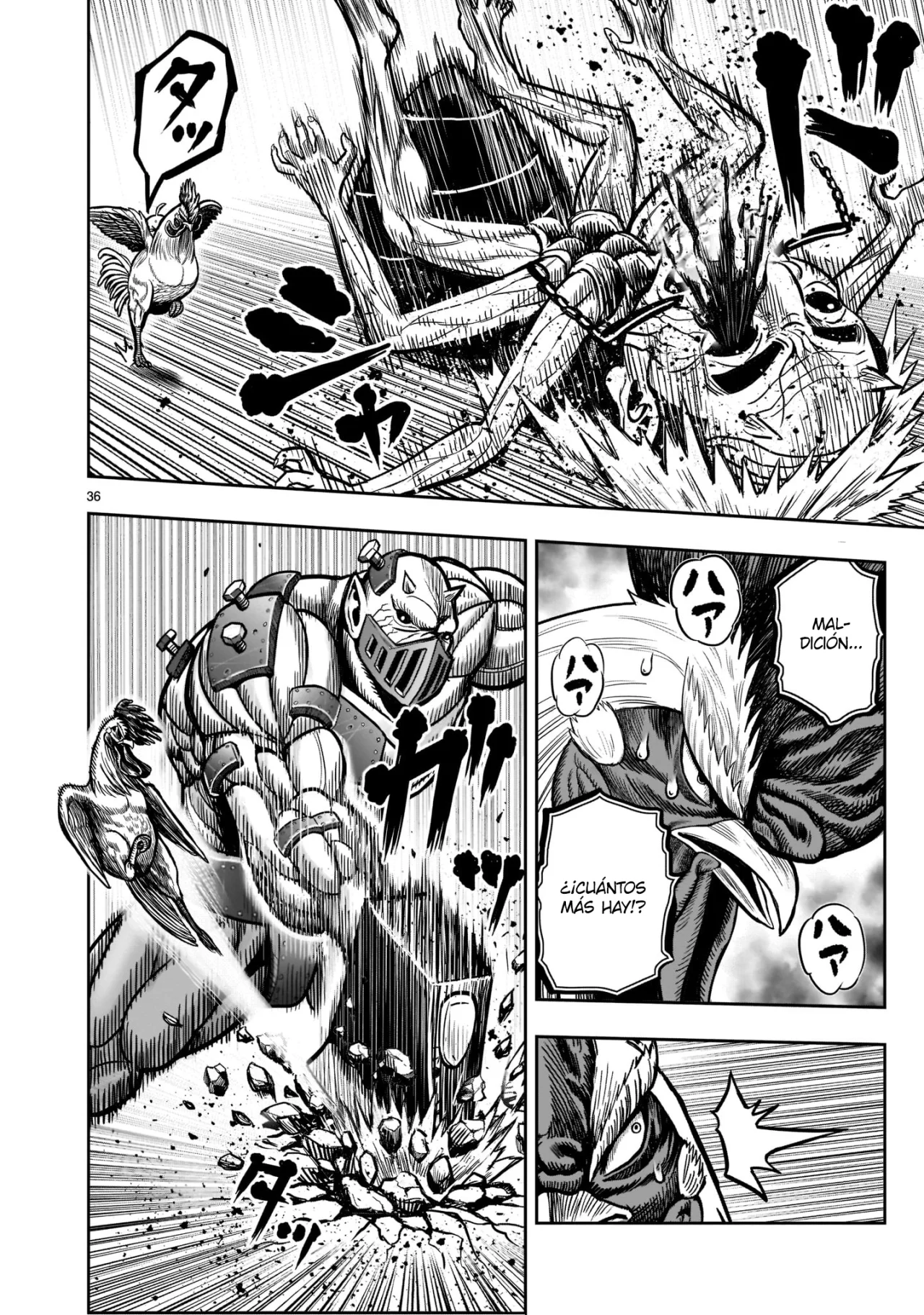 Rooster Fighter capítulo 22, página 35