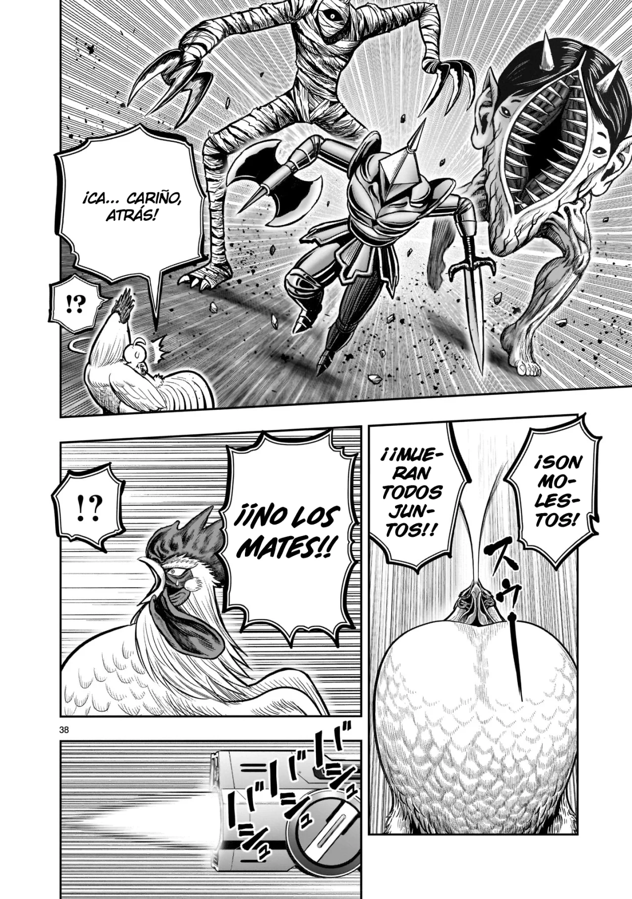 Rooster Fighter capítulo 22, página 37
