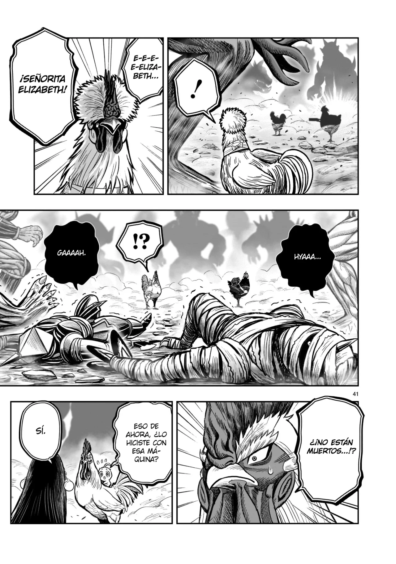 Rooster Fighter capítulo 22, página 40